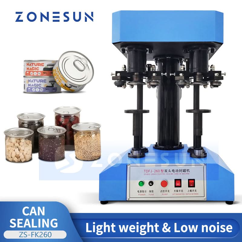 ZONESUN ZS-FK260 Electric Can Sealer for Home and Craft Breweries