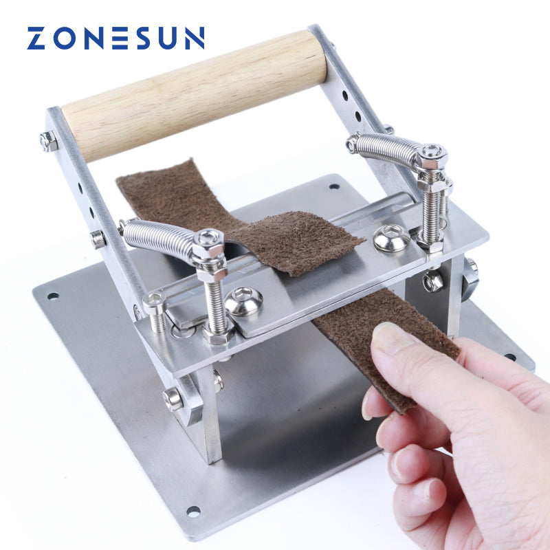 ZONEPACK Manual Leather Skiver Machine Strap Splitter Handle Leather P –  ZONESUN