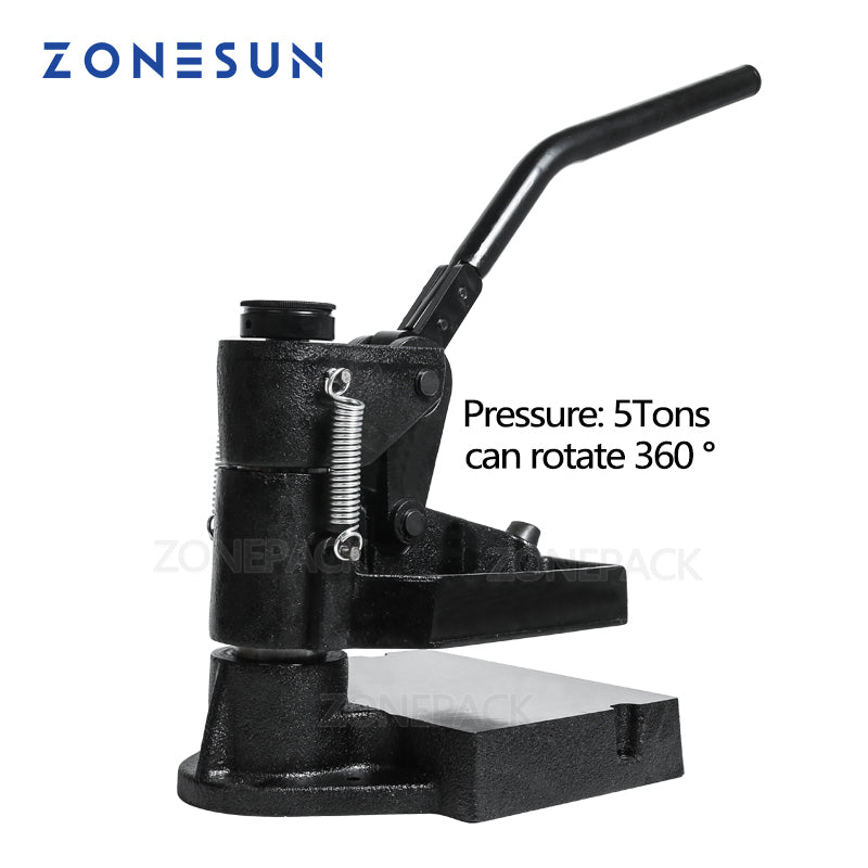 ZONEPACK 8360 Hand Pressure Sampling Machine,Laser Knife Mold