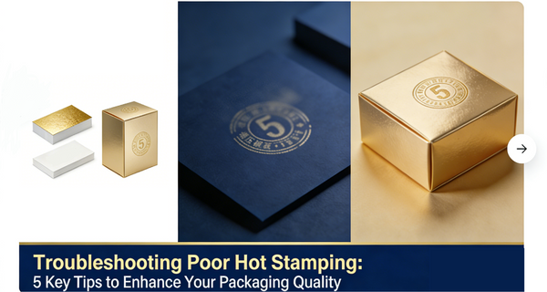 Troubleshooting Poor Hot Stamping: 5 Key Tips to Enhance Your Packaging Quality