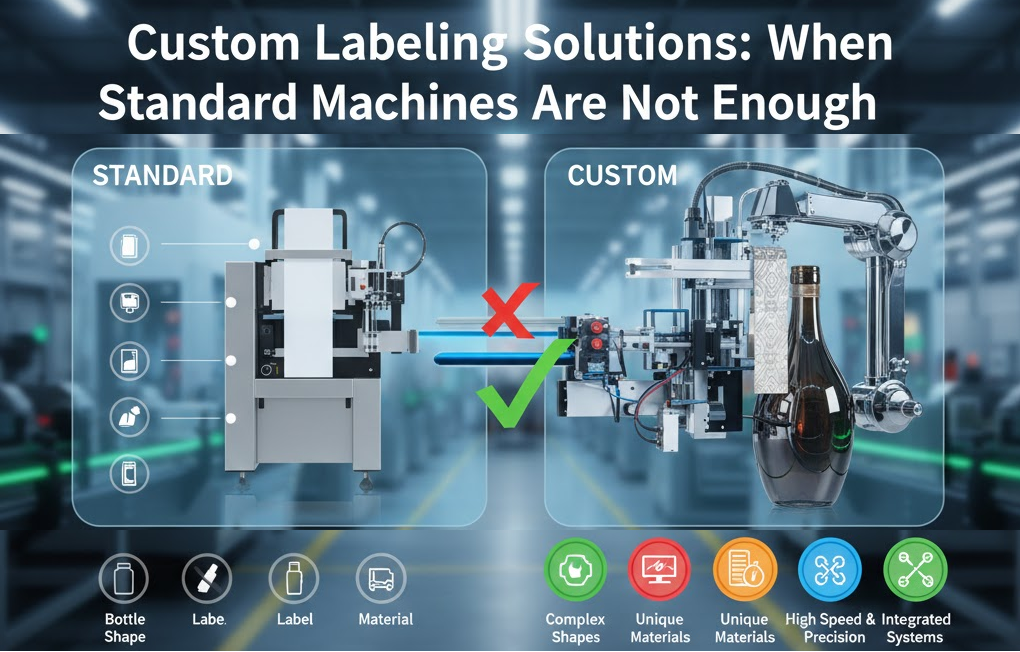 Labelling Sandar Machine Custom Labeling Solutions: When Standard Machines Are Not Enough