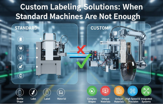 Custom Labeling Solutions: When Standard Machines Are Not Enough