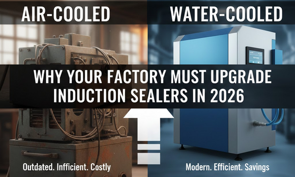 Air-Cooled vs. Water-Cooled: Why Your Factory Must Upgrade to Water-Cooled Induction Sealers in 2026?