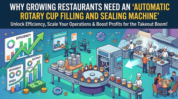 Why Growing Restaurant Needs an "Automatic Rotary Cup Filling and Sealing Machine"