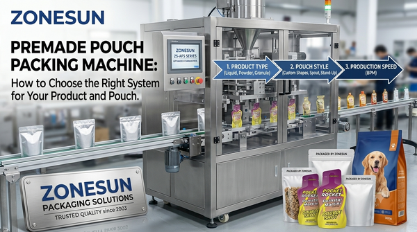 Premade Pouch Packing Machine: How to Choose the Right System for Your Product and Pouch