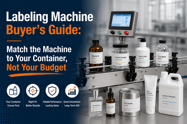 Labeling Machine Buyer's Guide: Match the Machine to Your Container, Not Your Budget