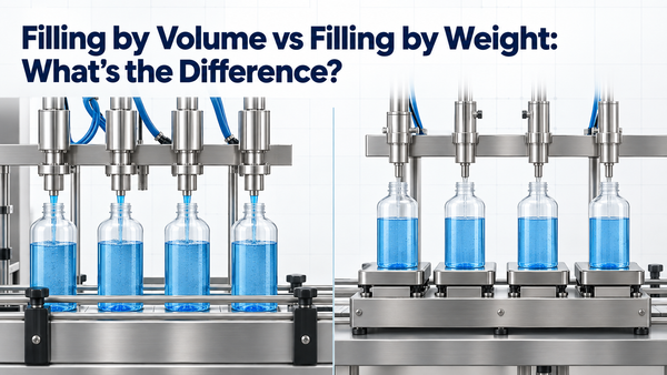 Volumetric filling compared with weight-based filling