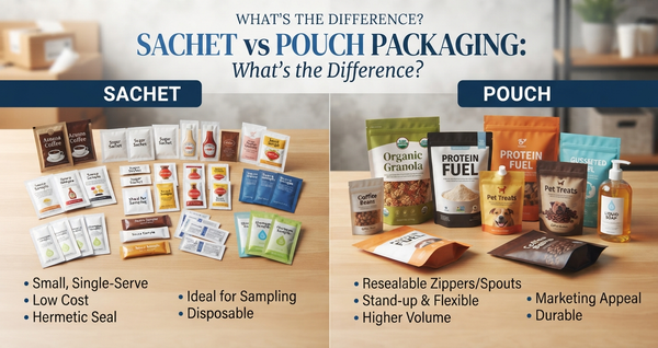 Sachet vs Pouch Packaging: What’s the Difference?