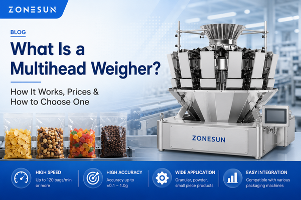 ZONESUN multihead weigher combination scale for food packaging