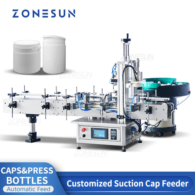 Tear-Off Cap Capping Machine for Bottles, Beverages & Pharmaceuticals