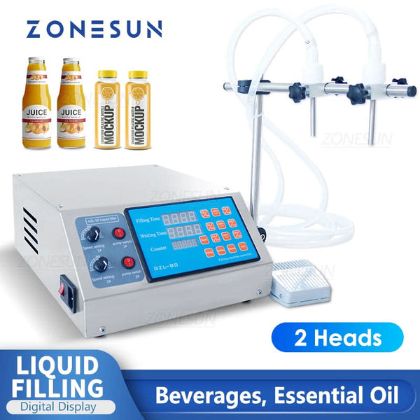 ZONESUN diaphragm pump liquid filling machine