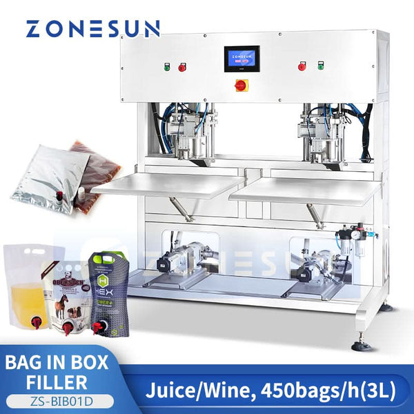 ZONESUN automatic bag-in-box liquid filling machine