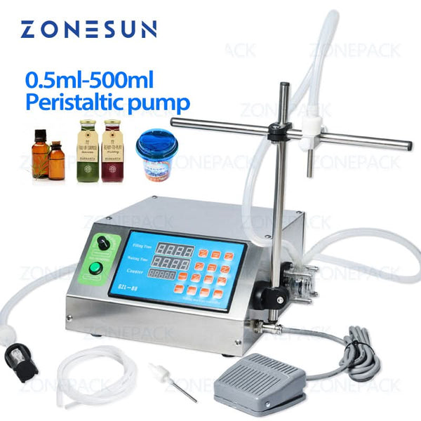 ZONESUN peristaltic pump liquid filling machine