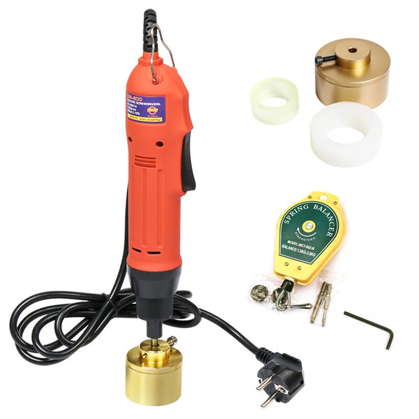 Manual Electric Bottle Screw Cap Capping Machine Set