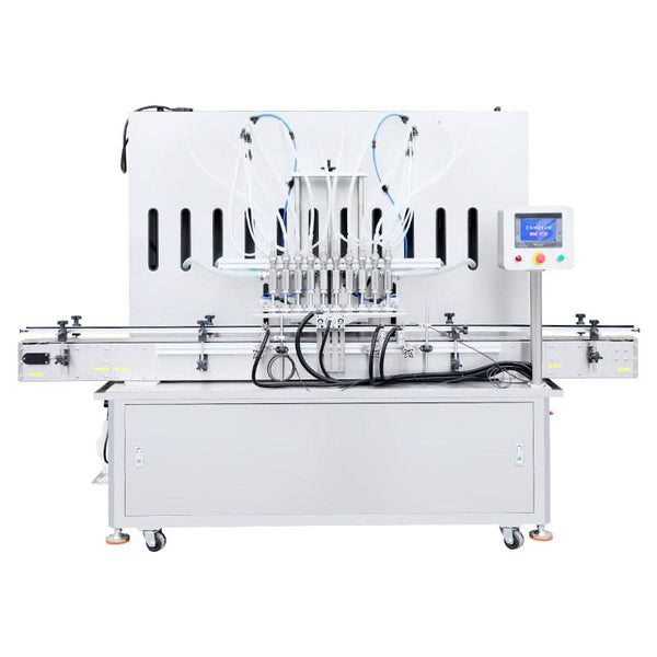 ZONESUN ZS-VTGZ100E Automatic 6 Nozzle Gravity Liquid Filler for Water Juice Wine