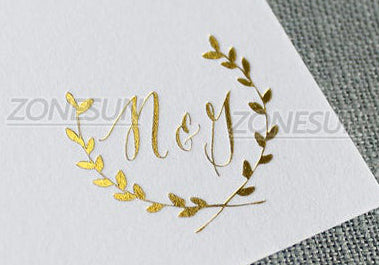 Brass Hot Foil Stamping Letters & Custom Logo Molds – ZONESUN
