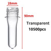 ZONESUN PET Preforms 28mm Plastic Raw Material Blow Molding ZS-PCO1080