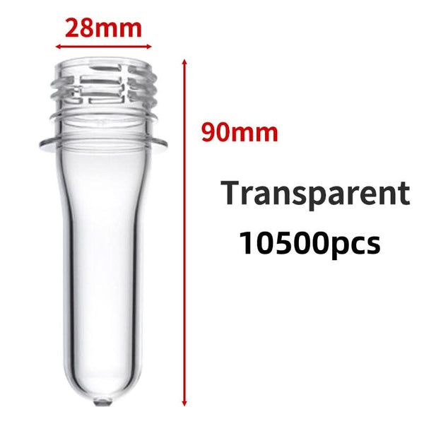 ZONESUN PET Preforms 28mm Plastic Raw Material Blow Molding ZS-PCO1080