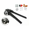 ZONESUN Manual Vial Crimper for 15mm–20mm Flip-Off Cap Sealing