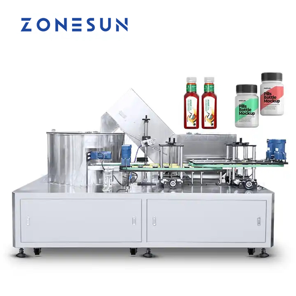 ZONESUN ZS-LP250 Automatic Bottle Unscrambler Sorting Turntable for Plastic Bottles