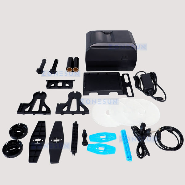 ZONESUN Digital Ribbon Printer 4 Lanes Flower Wrap Ribbon Custom Bows ZS-P103