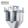 ZONESUN ZS-GTP1 Semi-Automatic Paste Filling Machine for Honey Cream Gel