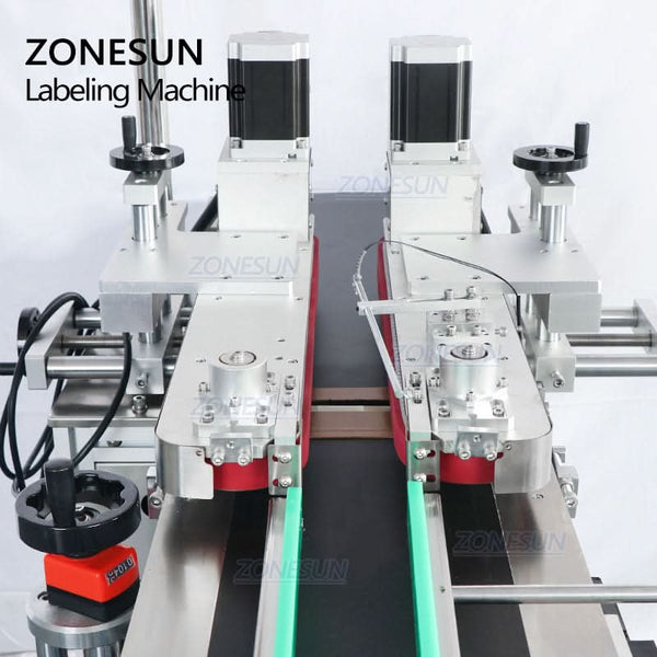 ZONESUN ZS-TB125 Automatic Bottom Labeling Machine Bottom Label Applicator for Bottle Boxes Containers