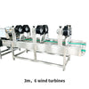 ZONESUN ZS-CT5 Industrial Air Cooling Mesh Belt Conveyor for Food Processing