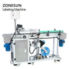 ZONESUN ZS-TB125 Automatic Bottom Labeling Machine Bottom Label Applicator for Bottle Boxes Containers