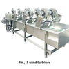 ZONESUN ZS-CT5 Industrial Air Cooling Mesh Belt Conveyor for Food Processing