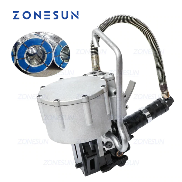 ZONESUN DB-KZ32 Pneumatic Steel Belt Strapping Machine 19–32mm