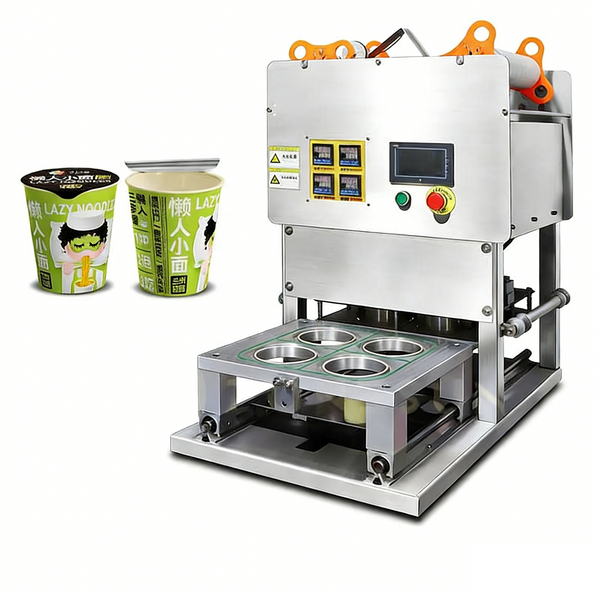 ZONESUN ZS-FK4C Semi-Automatic Cup Sealing Machine for Yogurt Milk Tea