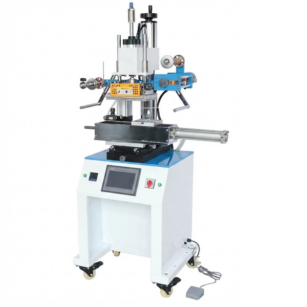 ZONESUN ZY-819R Automatic Pneumatic Hot Stamping Machine for Leather & Paper