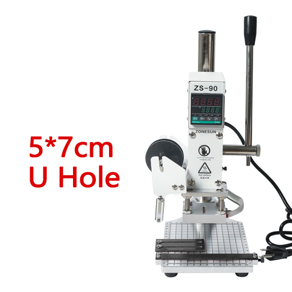 ZONESUN ZS‑90 Digital Hot Foil Stamping Machine for Leather & More