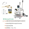 ZONESUN ZS-100B Pencils Hot Foil Stamping Machine Leather Paper Wood Embossing Machine