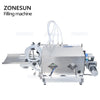 ZONESUN 4 Nozzles Automatic Magnetic Pump Liquid Filling Machine ZS-DTMP4A