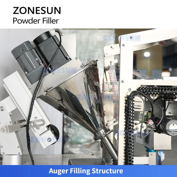 ZONESUN ZS-FS220P Automatic Coffee Powder Sachet Packing Auger Filling Sealing Machine