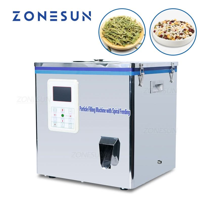 ZONESUN Tea Filling Machine Automatic Particle Weighing Filling Machin