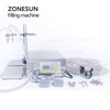 ZONESUN ZS-DP622W 2 Nozzles Diaphragm Pump Liquid Weighing Filling Machine