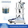ZS-PDCM100C pneumatic press capping machine for buckets