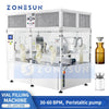ZONESUN ZS-AFC39B Automatic Vial Filling Stoppering and Crimping Machine Line