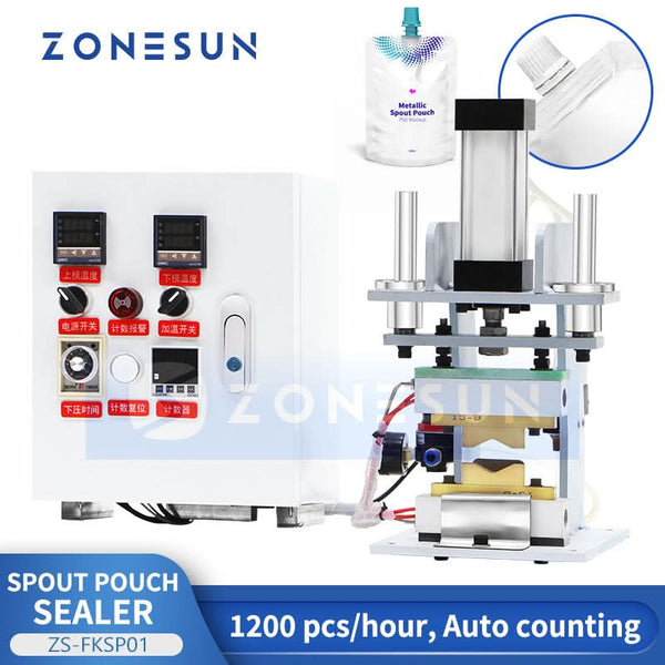 ZONESUN ZS-FKSP01 Semi Automatic Spout Pouch Heat Sealing Machine