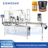ZONESUN ZS-VTYG03 Automatic Dust Cap Capping Machine Snap Capper Plastic Overcap Pressing