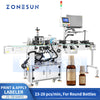 ZONESUN ZS-TB164PO Automatic Round Bottle Print and Apply Labeler Real-Time Sticker Labeler