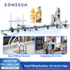 ZONESUN ZS-FAL180DT Automatic Liquid Filling Capping Machine Desktop Small Bottling Line