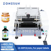 Zonesun ZS-JTB10 Round Bottle Wet Glue Labeling Machine