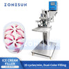ZS-ICF01 dual-color ice cream filling machine