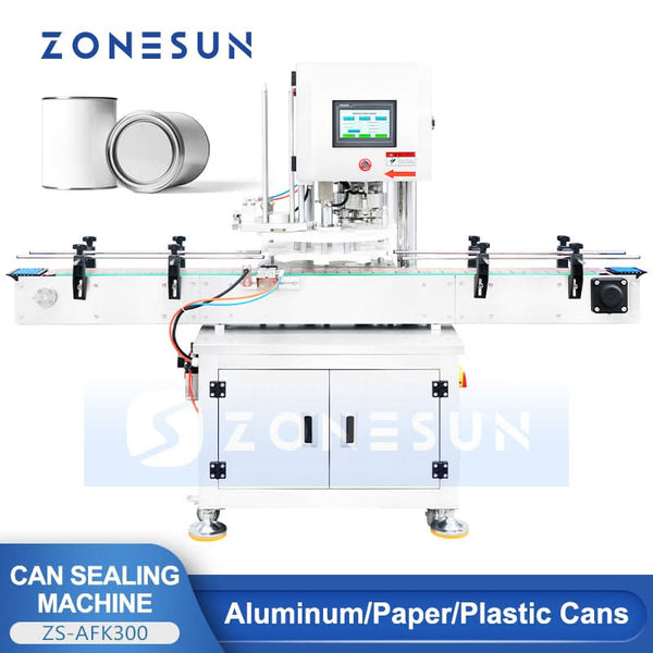 ZONESUN ZS-AFK300 ZS-AFK300 Automatic Can Sealing Machine for Airtight Closures