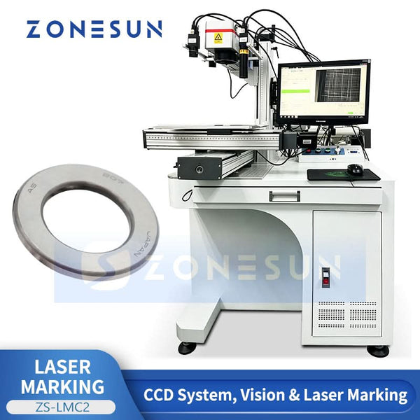 ZONESUN ZS-LMC2 CCD vision positioning laser marking machine