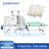 ZONESUN automatic pillow vacuum compression packing machine